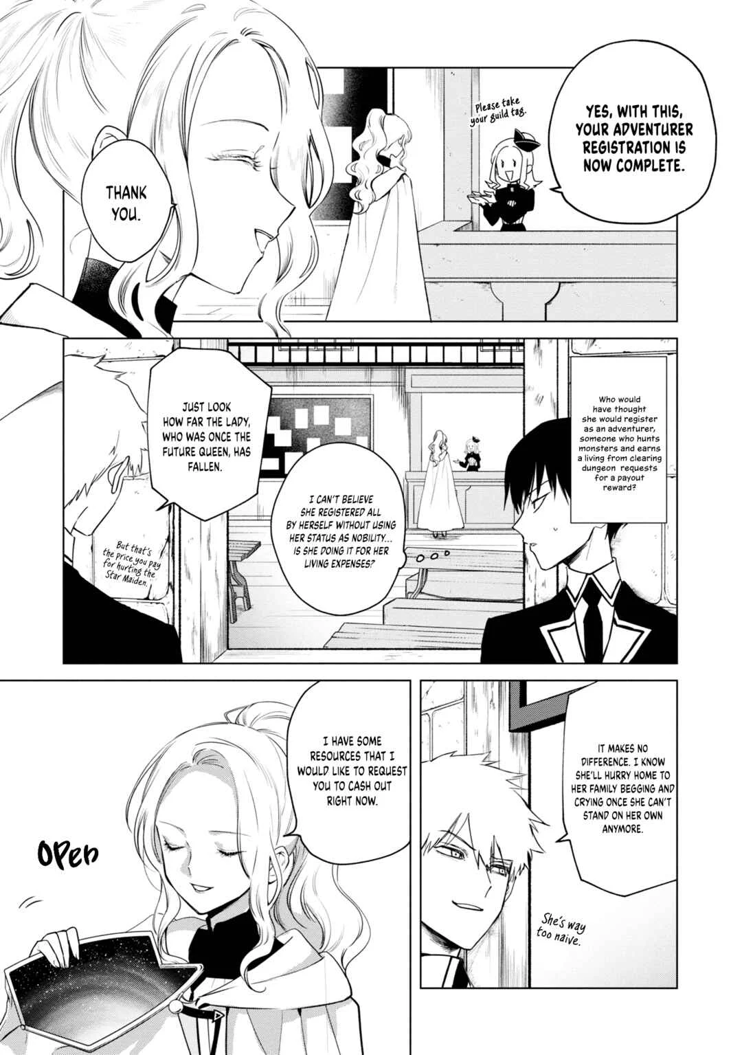 Akuyaku Reijou no Naka no Hito Chapter 4: Maiden of Salvation - Page 11