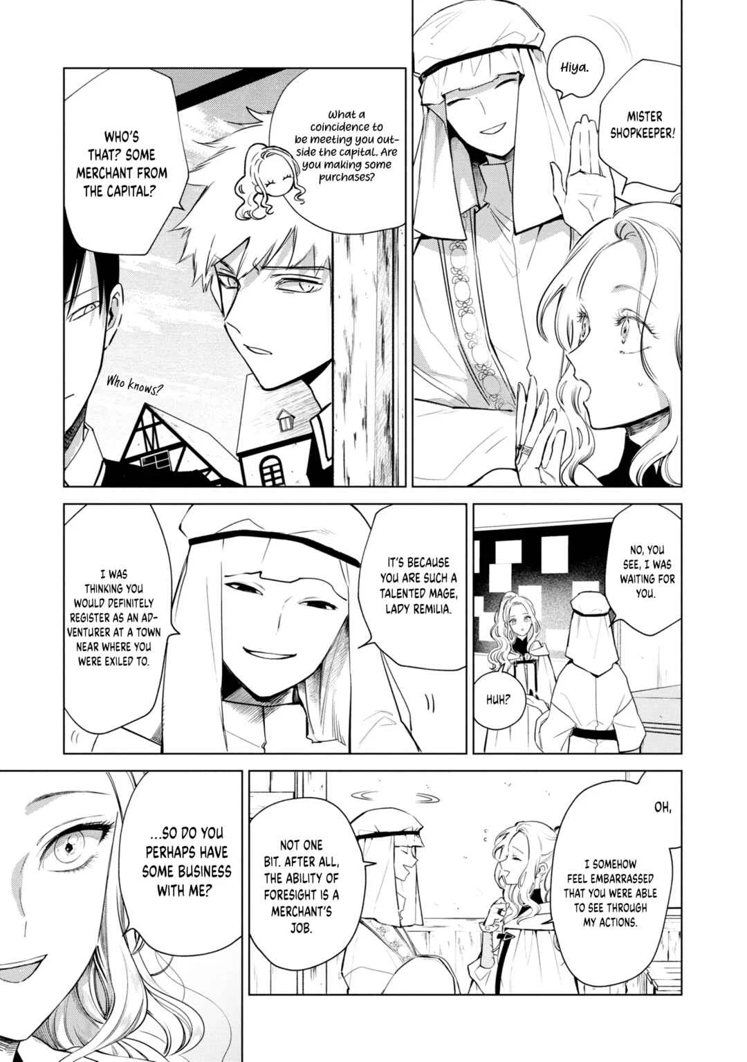 Akuyaku Reijou no Naka no Hito Chapter 4: Maiden of Salvation - Page 13