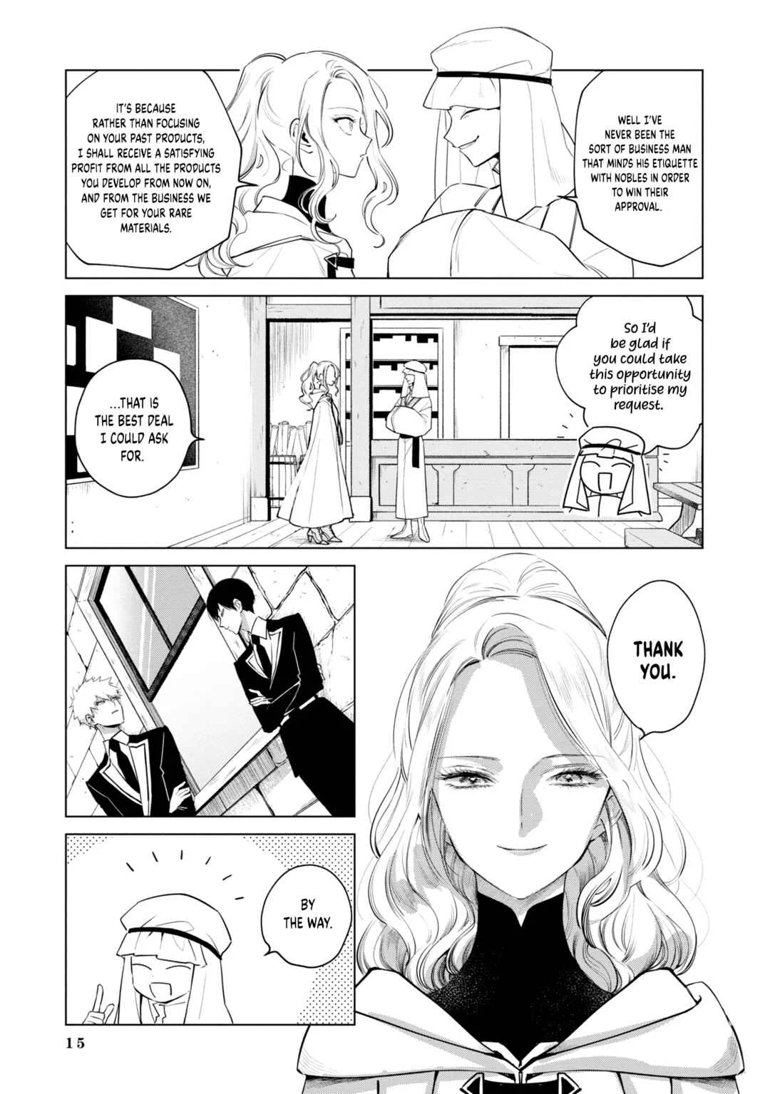 Akuyaku Reijou no Naka no Hito Chapter 4: Maiden of Salvation - Page 15