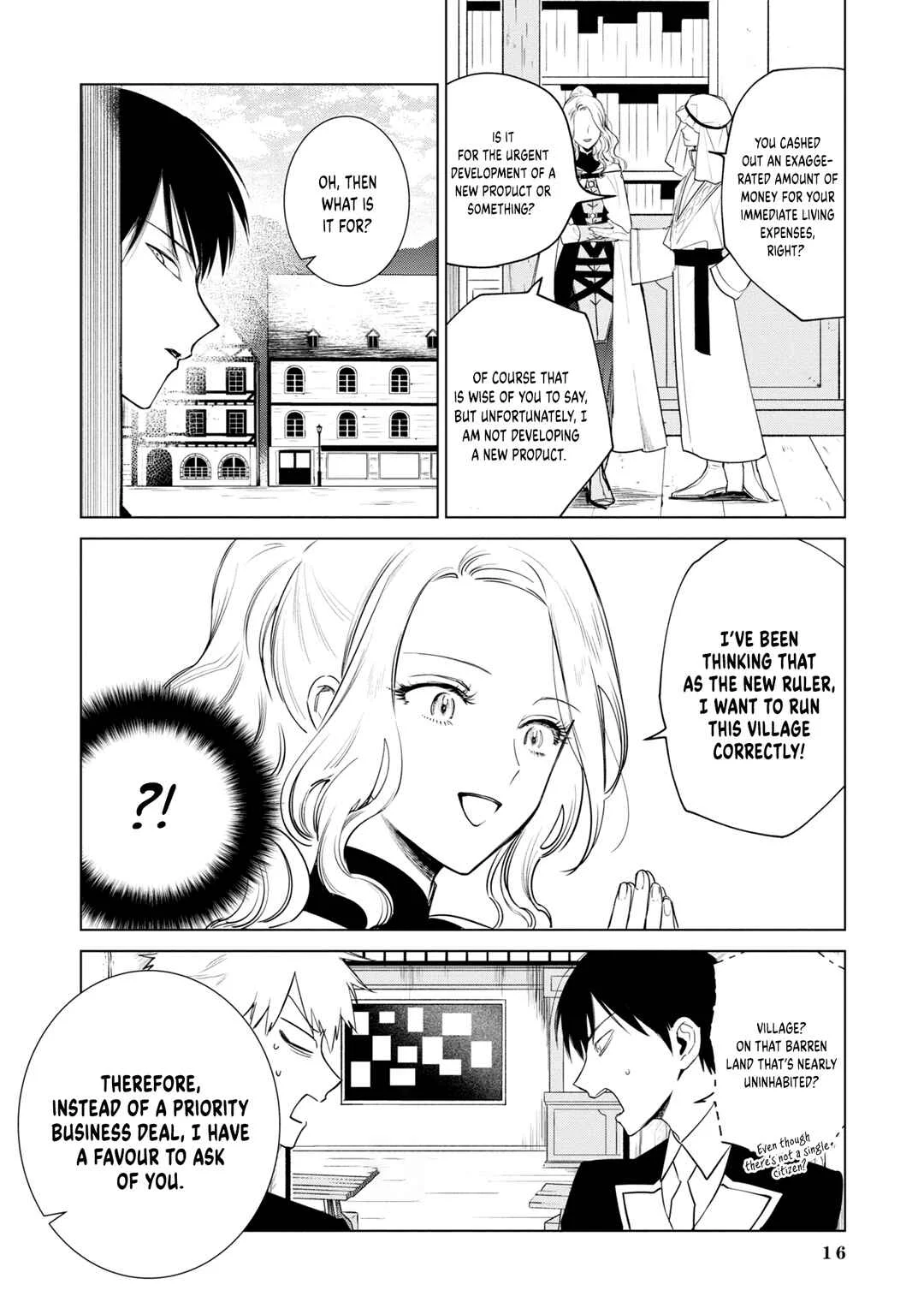Akuyaku Reijou no Naka no Hito Chapter 4: Maiden of Salvation - Page 16