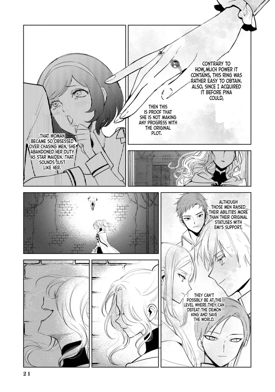 Akuyaku Reijou no Naka no Hito Chapter 4: Maiden of Salvation - Page 21