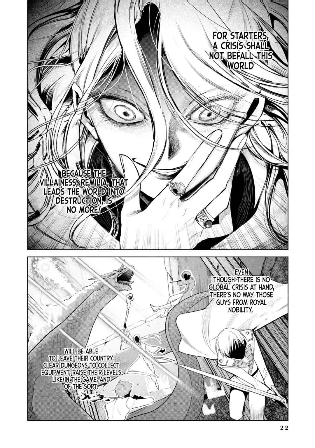 Akuyaku Reijou no Naka no Hito Chapter 4: Maiden of Salvation - Page 22