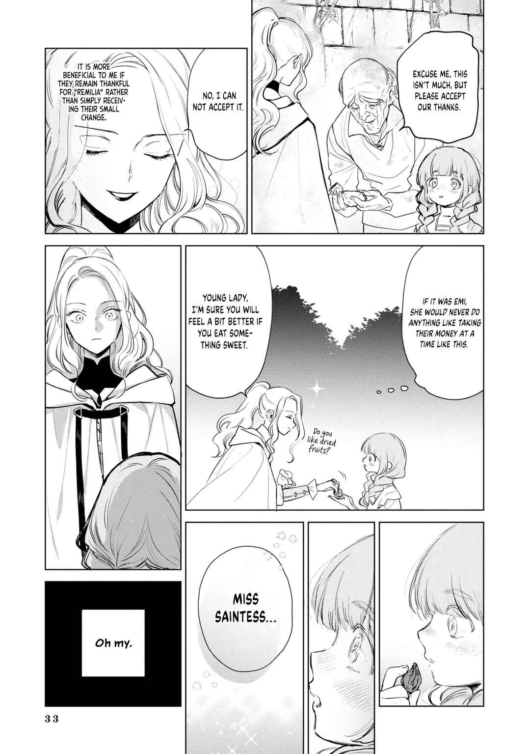 Akuyaku Reijou no Naka no Hito Chapter 4: Maiden of Salvation - Page 32