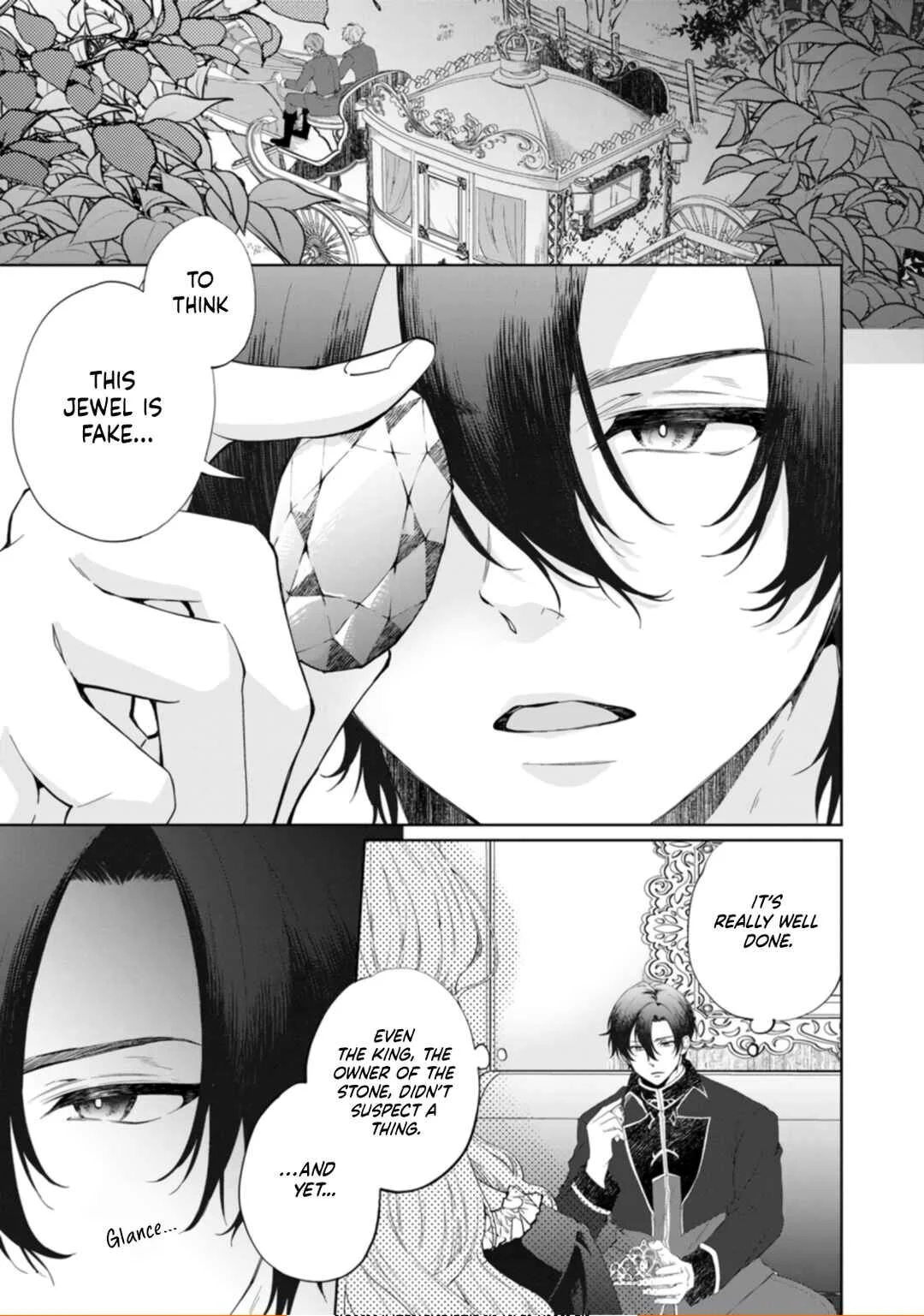Akuyaku Reijou no Nariagari ~Ringoku de Houseki no Seijo to Yobareru Made~ Chapter 1 - Page 1