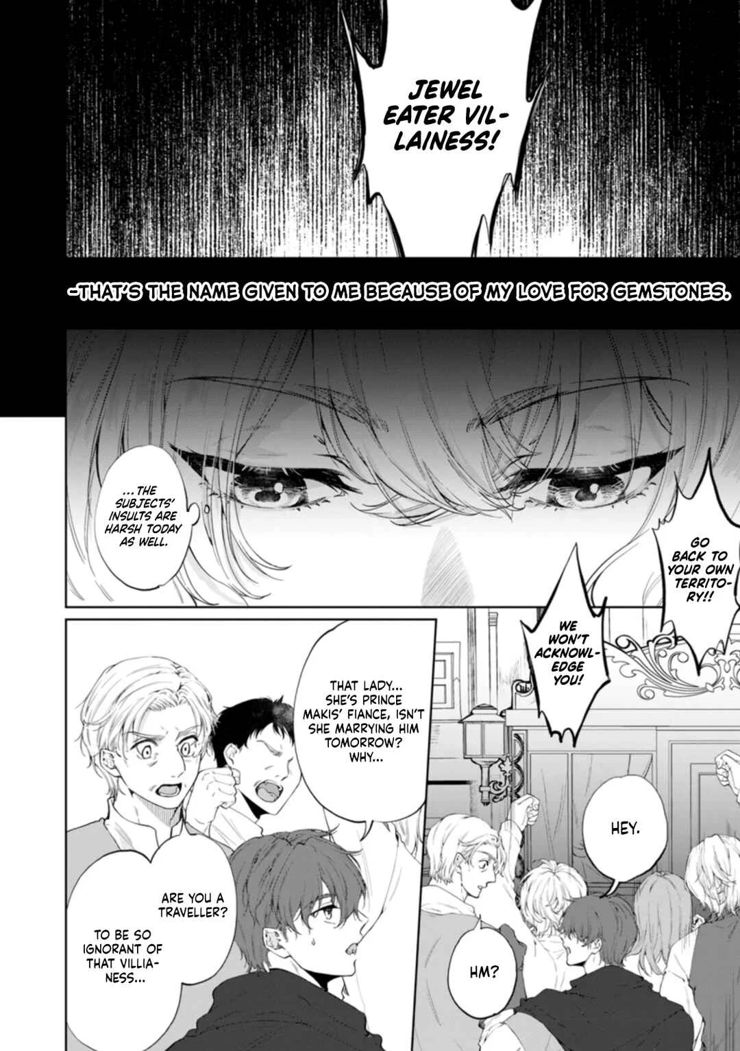 Akuyaku Reijou no Nariagari ~Ringoku de Houseki no Seijo to Yobareru Made~ Chapter 1 - Page 2