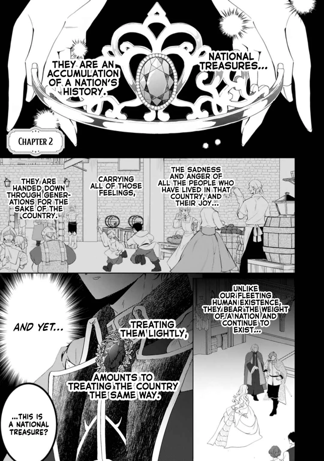 Akuyaku Reijou no Nariagari ~Ringoku de Houseki no Seijo to Yobareru Made~ Chapter 2 - Page 1
