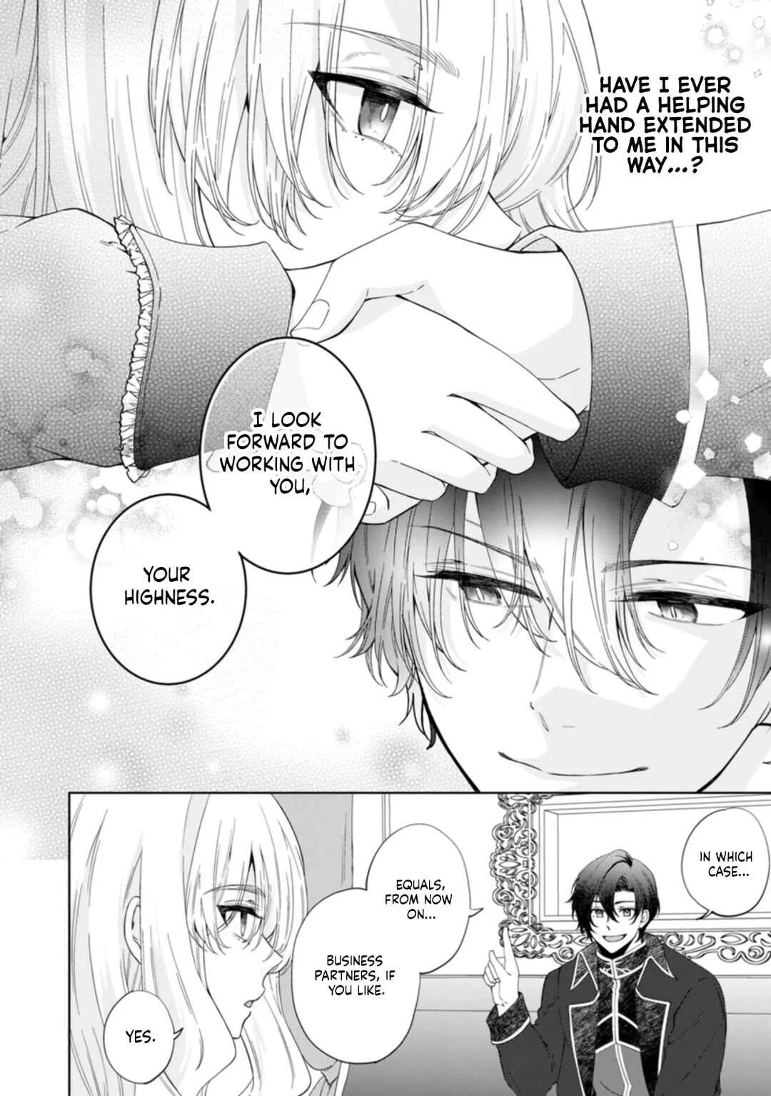 Akuyaku Reijou no Nariagari ~Ringoku de Houseki no Seijo to Yobareru Made~ Chapter 3 - Page 44