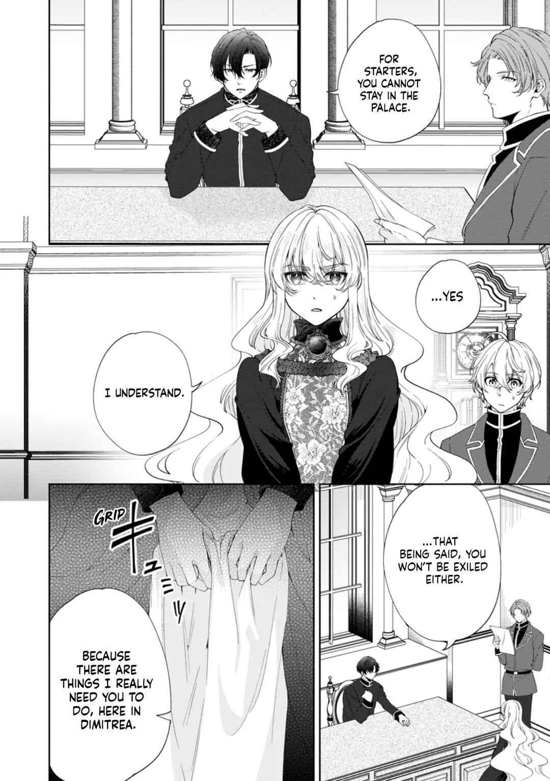 Akuyaku Reijou no Nariagari ~Ringoku de Houseki no Seijo to Yobareru Made~ Chapter 5 - Page 2