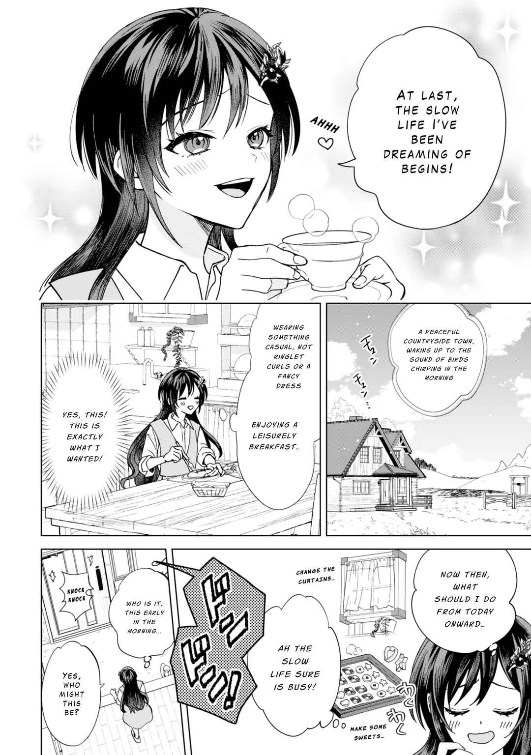 Akuyaku Reijou wa Slow Life o Enjoy Shitai! Chapter 3 - Page 1