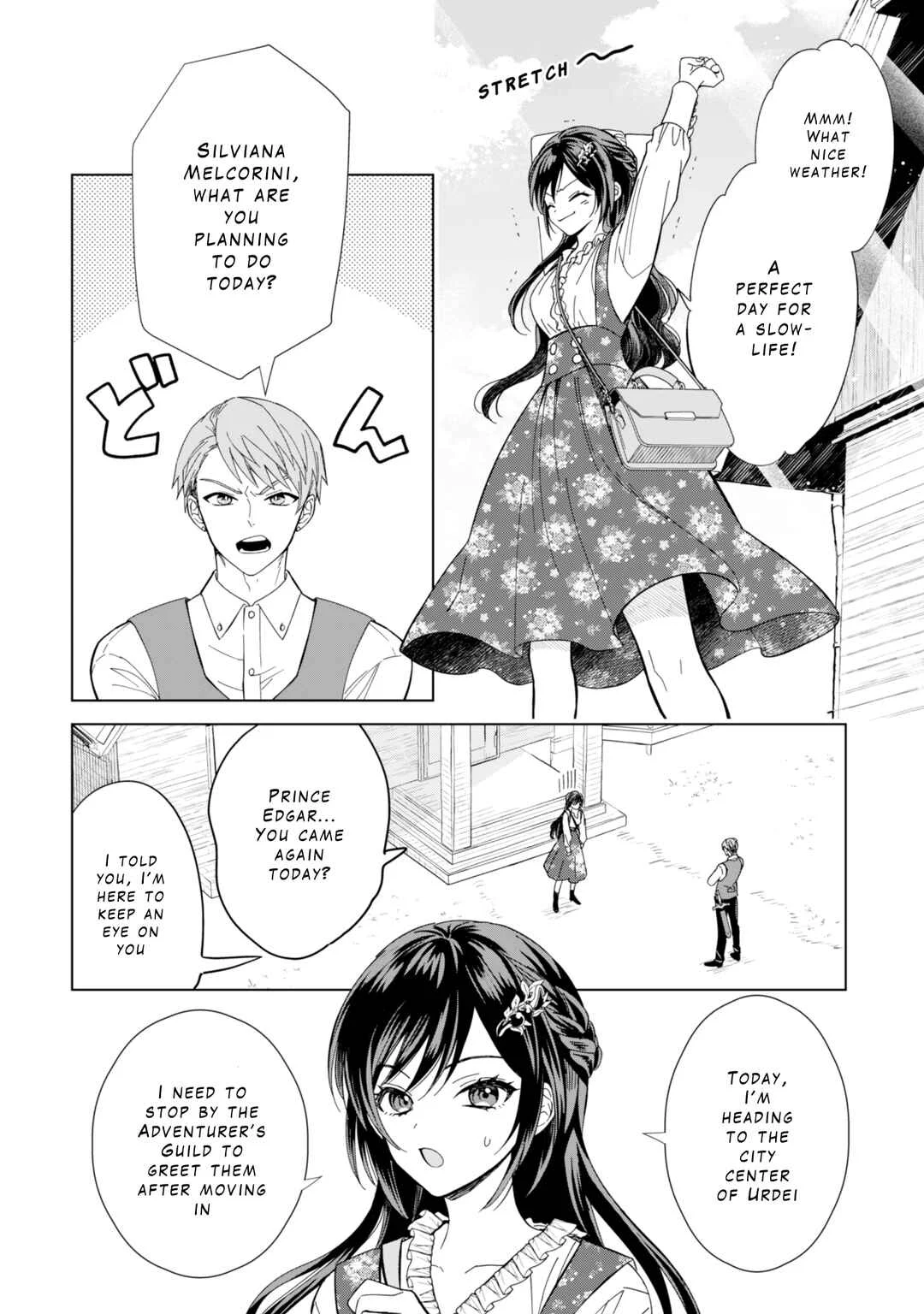 Akuyaku Reijou wa Slow Life o Enjoy Shitai! Chapter 4 - Page 2
