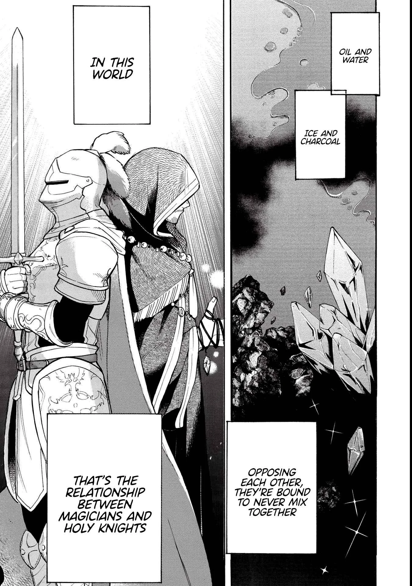 Akuyuu no Ore ga Ponkotsu Kishi o Miterarenain da ga, Dou Sewa o Yakya Ii?: Madome Gaiden Chapter 1: A Villain's Dilemma: How To Not Meddle Too Much With A Clumsy Holy Knight's Life - Page 3