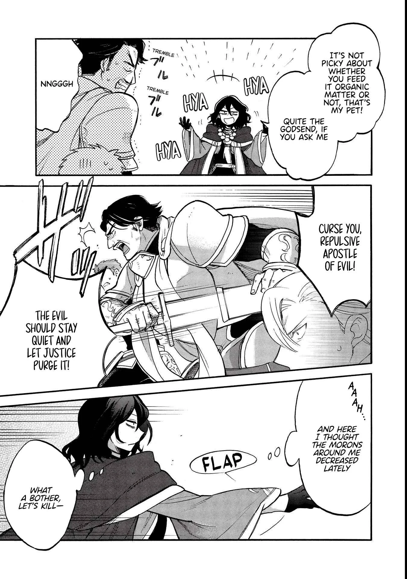 Akuyuu no Ore ga Ponkotsu Kishi o Miterarenain da ga, Dou Sewa o Yakya Ii?: Madome Gaiden Chapter 1: A Villain's Dilemma: How To Not Meddle Too Much With A Clumsy Holy Knight's Life - Page 13