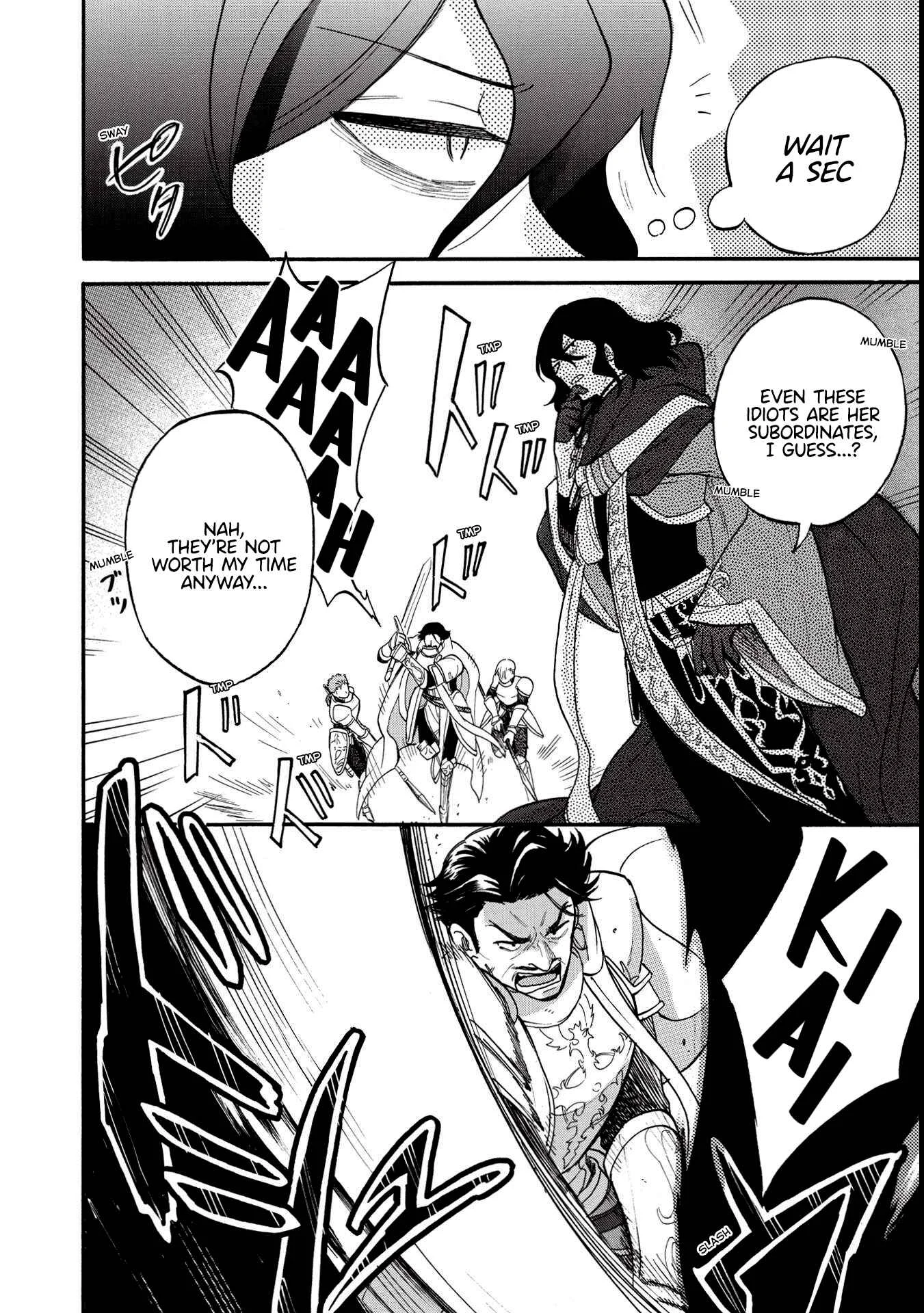 Akuyuu no Ore ga Ponkotsu Kishi o Miterarenain da ga, Dou Sewa o Yakya Ii?: Madome Gaiden Chapter 1: A Villain's Dilemma: How To Not Meddle Too Much With A Clumsy Holy Knight's Life - Page 14