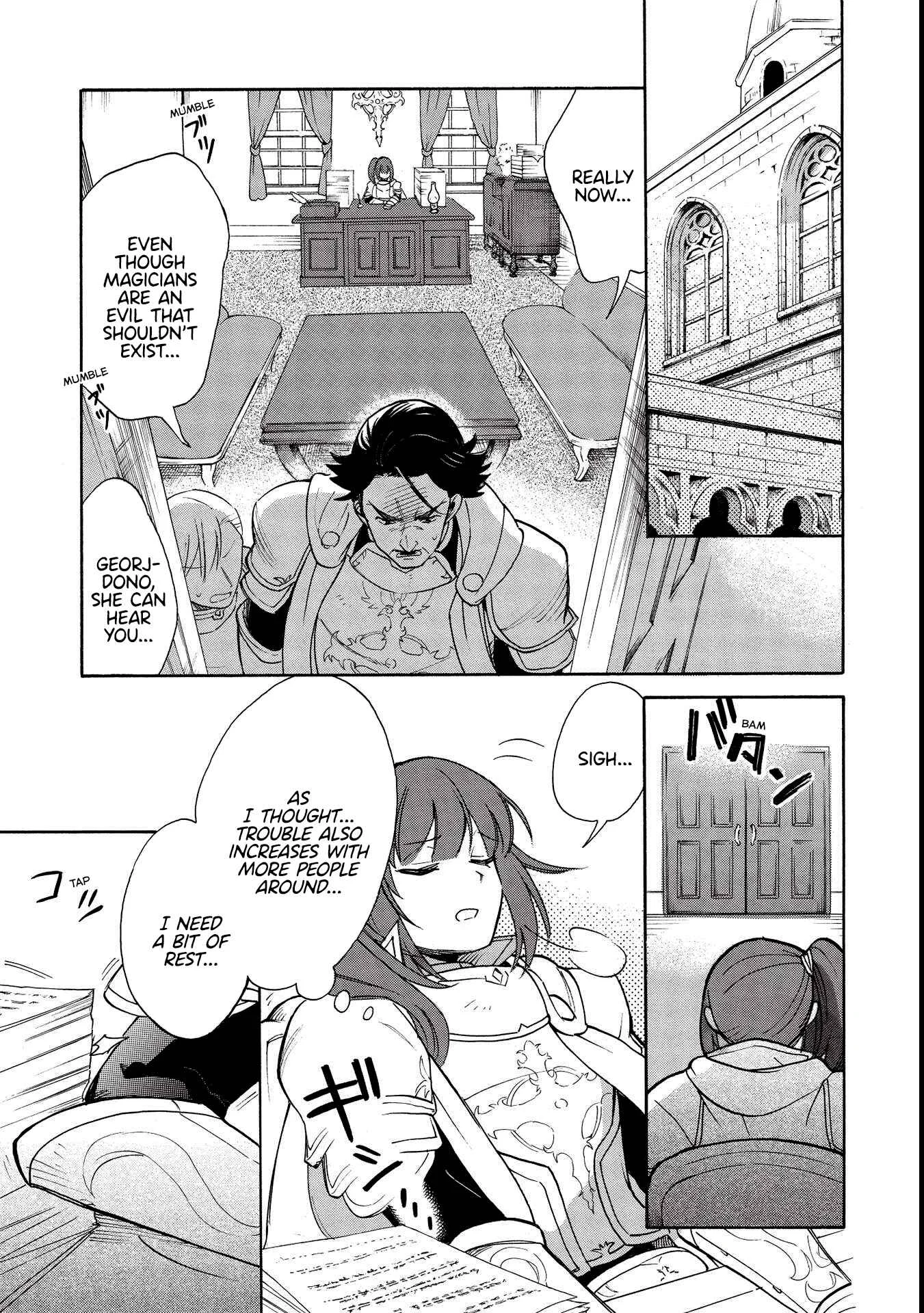 Akuyuu no Ore ga Ponkotsu Kishi o Miterarenain da ga, Dou Sewa o Yakya Ii?: Madome Gaiden Chapter 1: A Villain's Dilemma: How To Not Meddle Too Much With A Clumsy Holy Knight's Life - Page 22