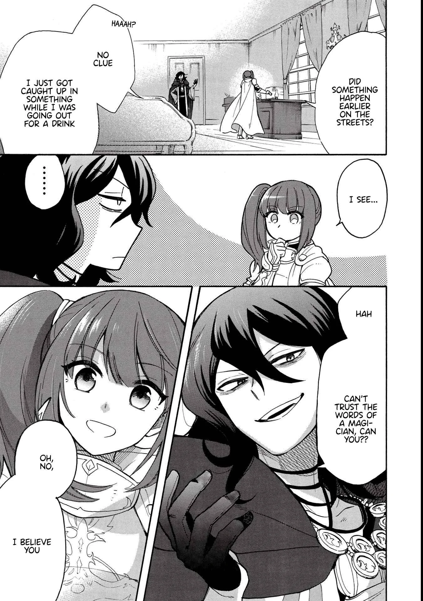 Akuyuu no Ore ga Ponkotsu Kishi o Miterarenain da ga, Dou Sewa o Yakya Ii?: Madome Gaiden Chapter 1: A Villain's Dilemma: How To Not Meddle Too Much With A Clumsy Holy Knight's Life - Page 30