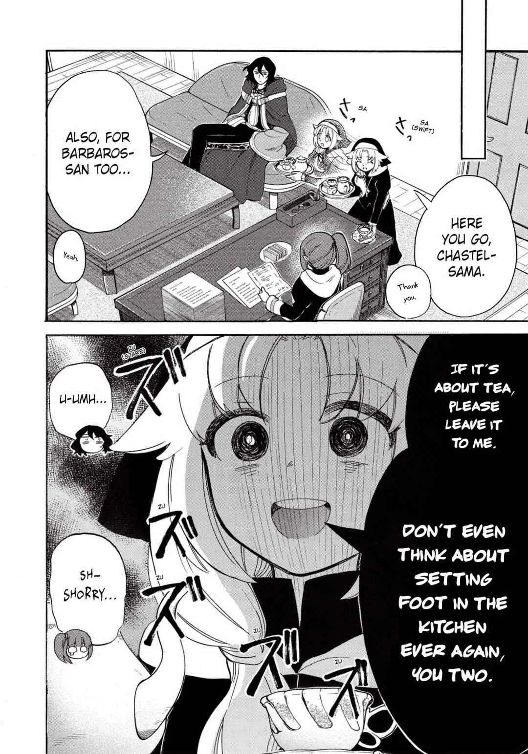 Akuyuu no Ore ga Ponkotsu Kishi o Miterarenain da ga, Dou Sewa o Yakya Ii?: Madome Gaiden Chapter 3: They Say Magicians Are Heretics, but the Faithful Ones Are Generally the Same (1) - Page 7