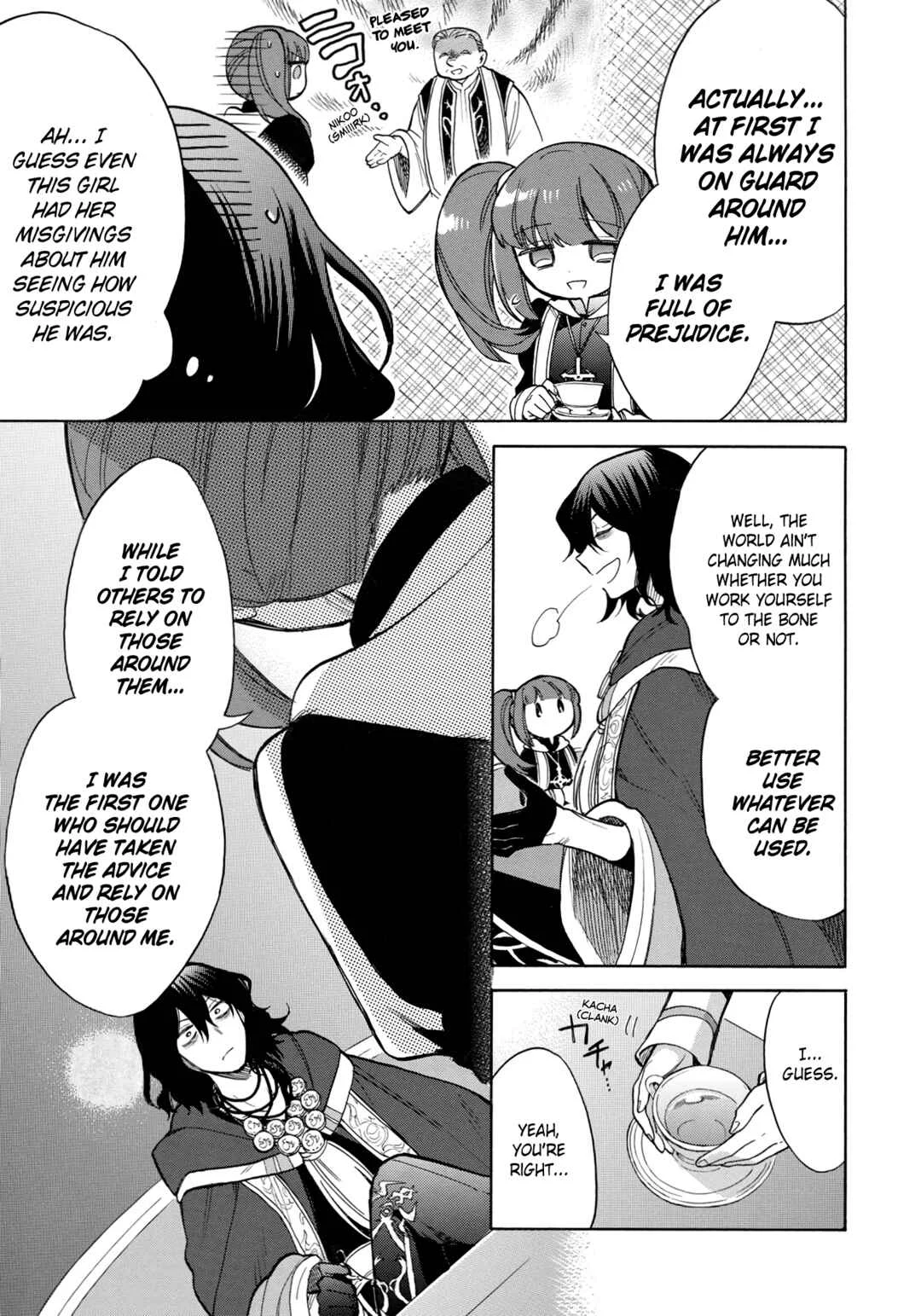 Akuyuu no Ore ga Ponkotsu Kishi o Miterarenain da ga, Dou Sewa o Yakya Ii?: Madome Gaiden Chapter 4: They Say Magicians Are Heretics, but the Faithful Ones Are Generally the Same (2) - Page 28