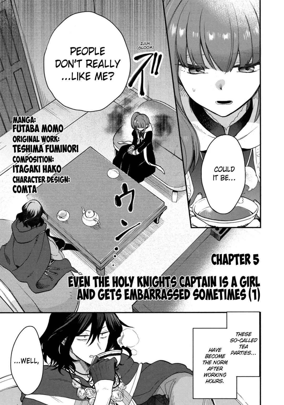 Akuyuu no Ore ga Ponkotsu Kishi o Miterarenain da ga, Dou Sewa o Yakya Ii?: Madome Gaiden Chapter 5: Even the Holy Knights Captain Is a Girl and Gets Embarrassed Sometimes (1) - Page 2