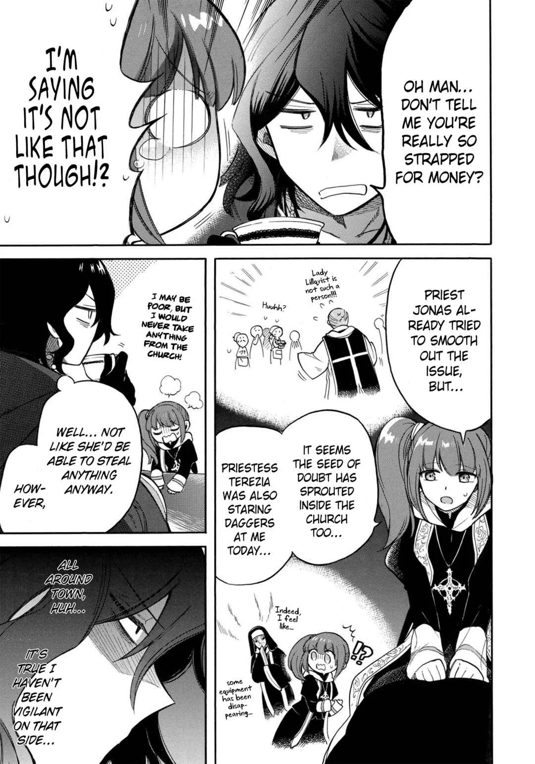 Akuyuu no Ore ga Ponkotsu Kishi o Miterarenain da ga, Dou Sewa o Yakya Ii?: Madome Gaiden Chapter 5: Even the Holy Knights Captain Is a Girl and Gets Embarrassed Sometimes (1) - Page 4