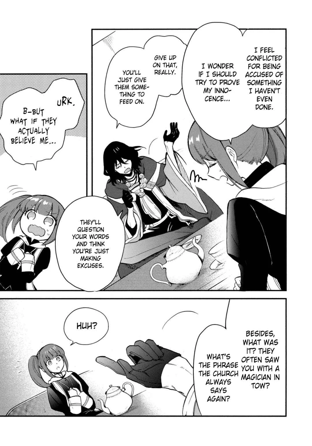 Akuyuu no Ore ga Ponkotsu Kishi o Miterarenain da ga, Dou Sewa o Yakya Ii?: Madome Gaiden Chapter 5: Even the Holy Knights Captain Is a Girl and Gets Embarrassed Sometimes (1) - Page 6
