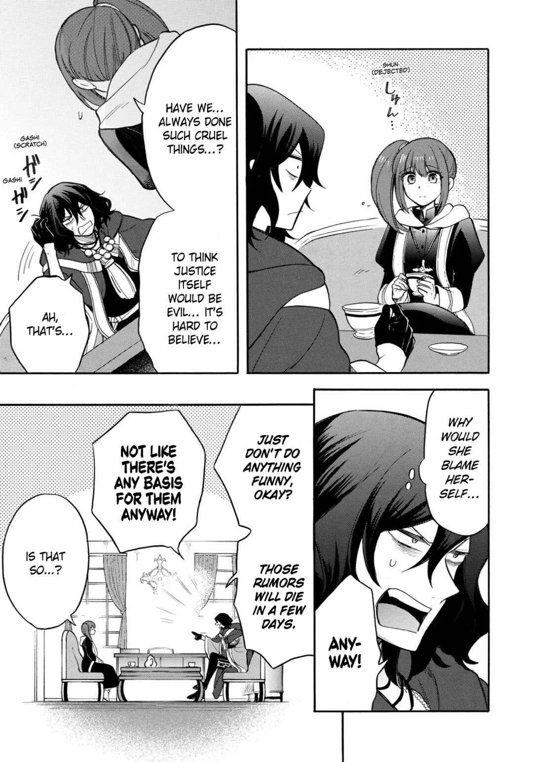 Akuyuu no Ore ga Ponkotsu Kishi o Miterarenain da ga, Dou Sewa o Yakya Ii?: Madome Gaiden Chapter 5: Even the Holy Knights Captain Is a Girl and Gets Embarrassed Sometimes (1) - Page 8