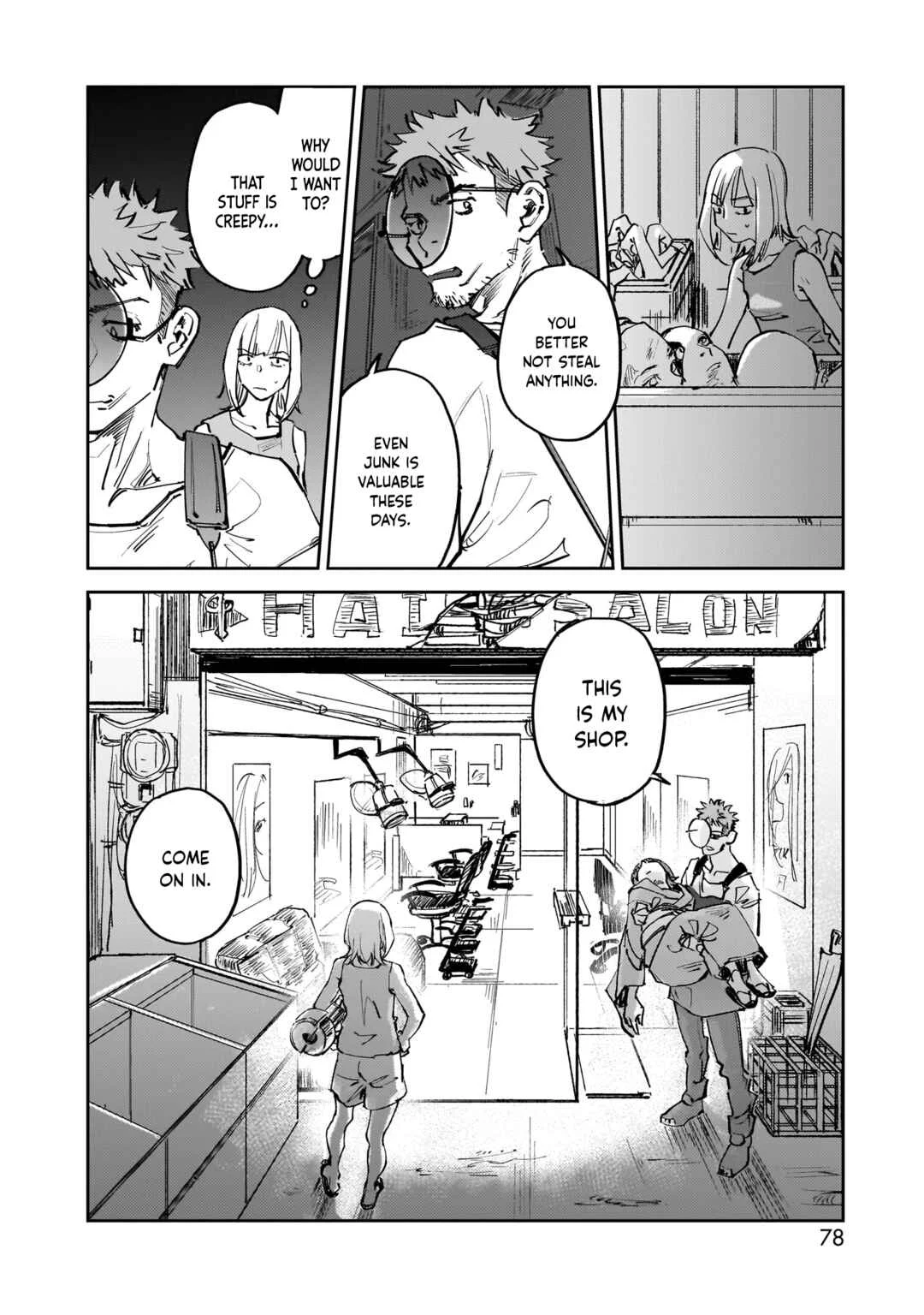 Aliens Chapter 5: Smile - Page 3