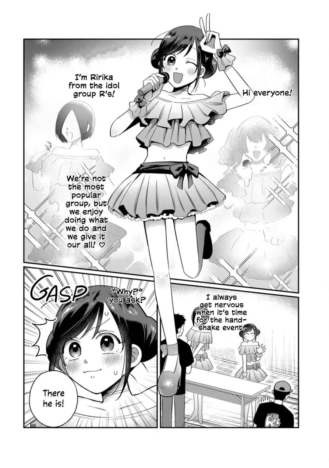 An Idol Who's Super in Love with Her Fan and a Fan Who's Cold to His Idol Chapter 1 - Page 2