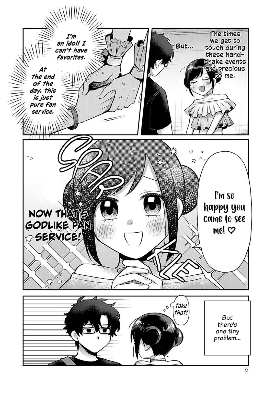 An Idol Who's Super in Love with Her Fan and a Fan Who's Cold to His Idol Chapter 1 - Page 4
