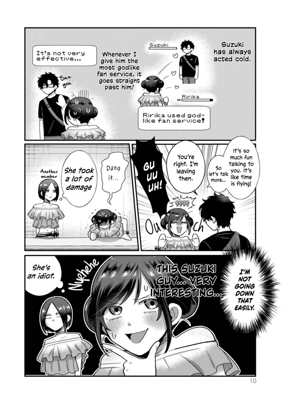 An Idol Who's Super in Love with Her Fan and a Fan Who's Cold to His Idol Chapter 1 - Page 8