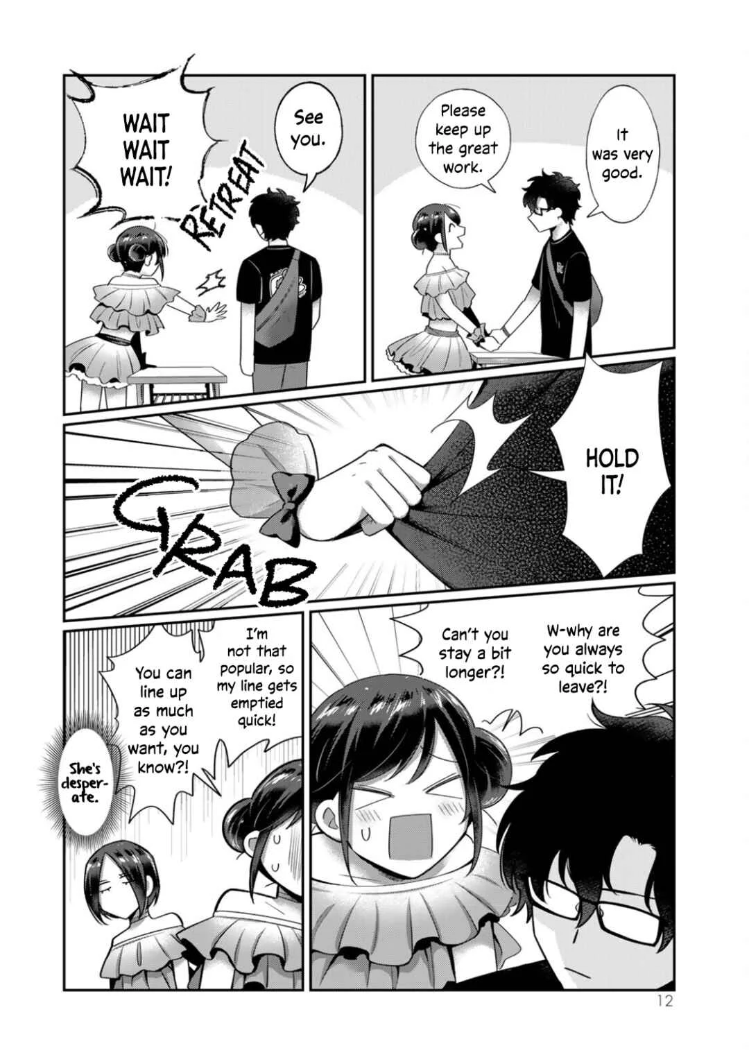 An Idol Who's Super in Love with Her Fan and a Fan Who's Cold to His Idol Chapter 1 - Page 10