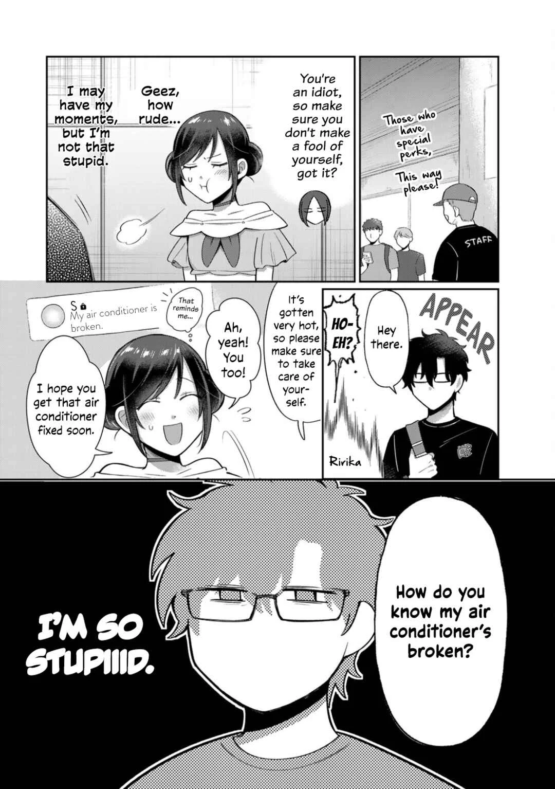 An Idol Who's Super in Love with Her Fan and a Fan Who's Cold to His Idol Chapter 2 - Page 4