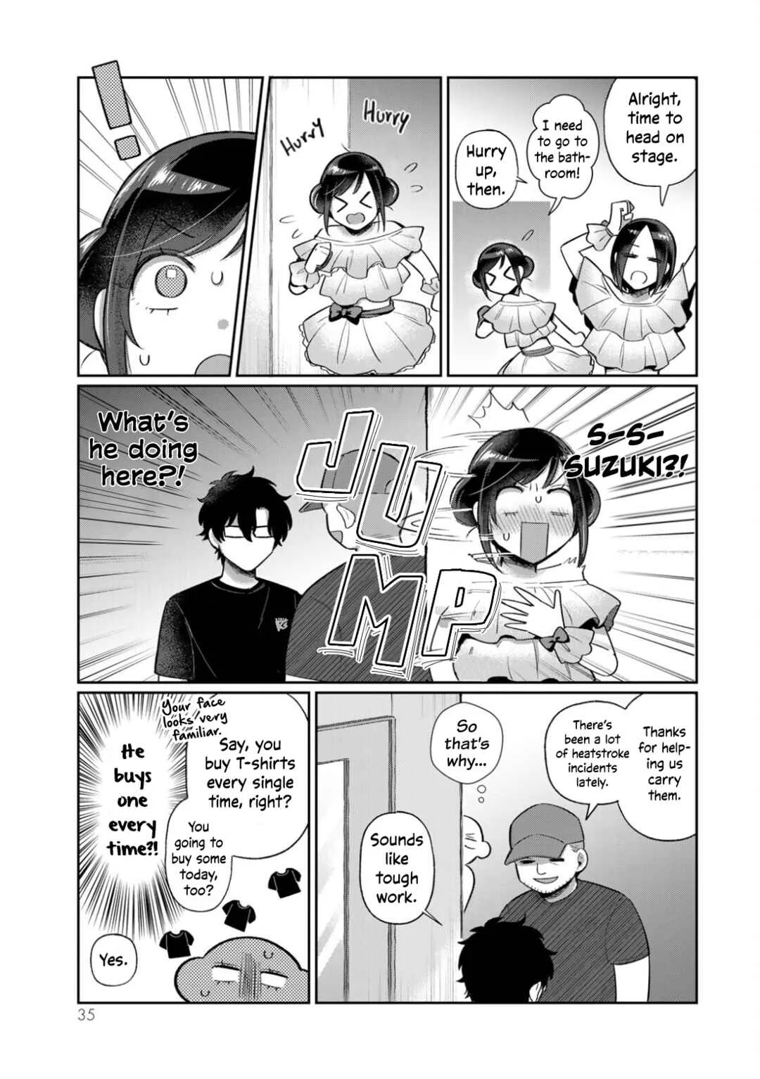 An Idol Who's Super in Love with Her Fan and a Fan Who's Cold to His Idol Chapter 2 - Page 11