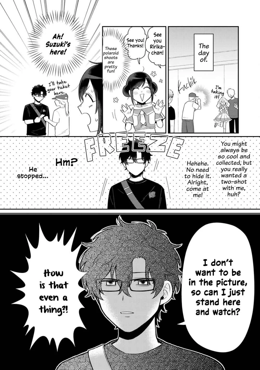 An Idol Who's Super in Love with Her Fan and a Fan Who's Cold to His Idol Chapter 3 - Page 3