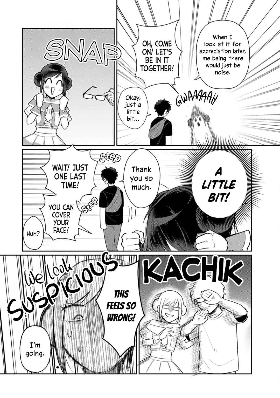 An Idol Who's Super in Love with Her Fan and a Fan Who's Cold to His Idol Chapter 3 - Page 4