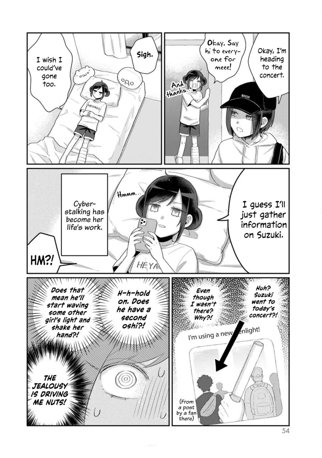 An Idol Who's Super in Love with Her Fan and a Fan Who's Cold to His Idol Chapter 4 - Page 6