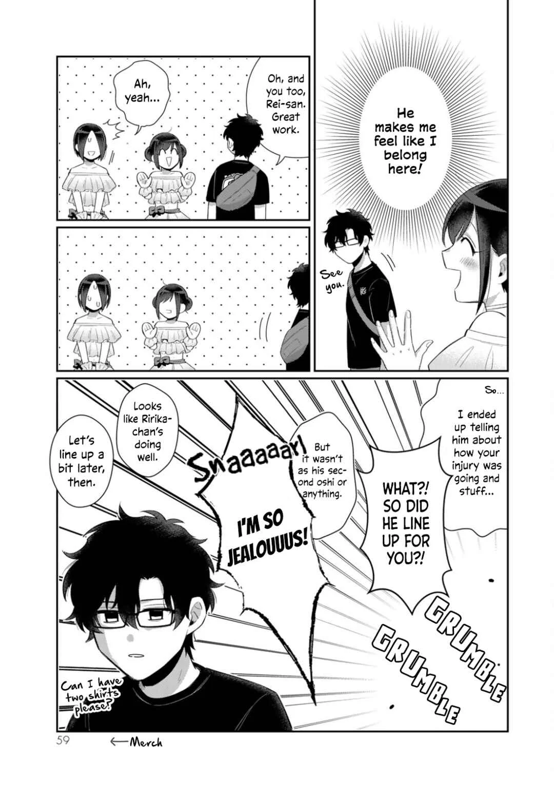 An Idol Who's Super in Love with Her Fan and a Fan Who's Cold to His Idol Chapter 4 - Page 11