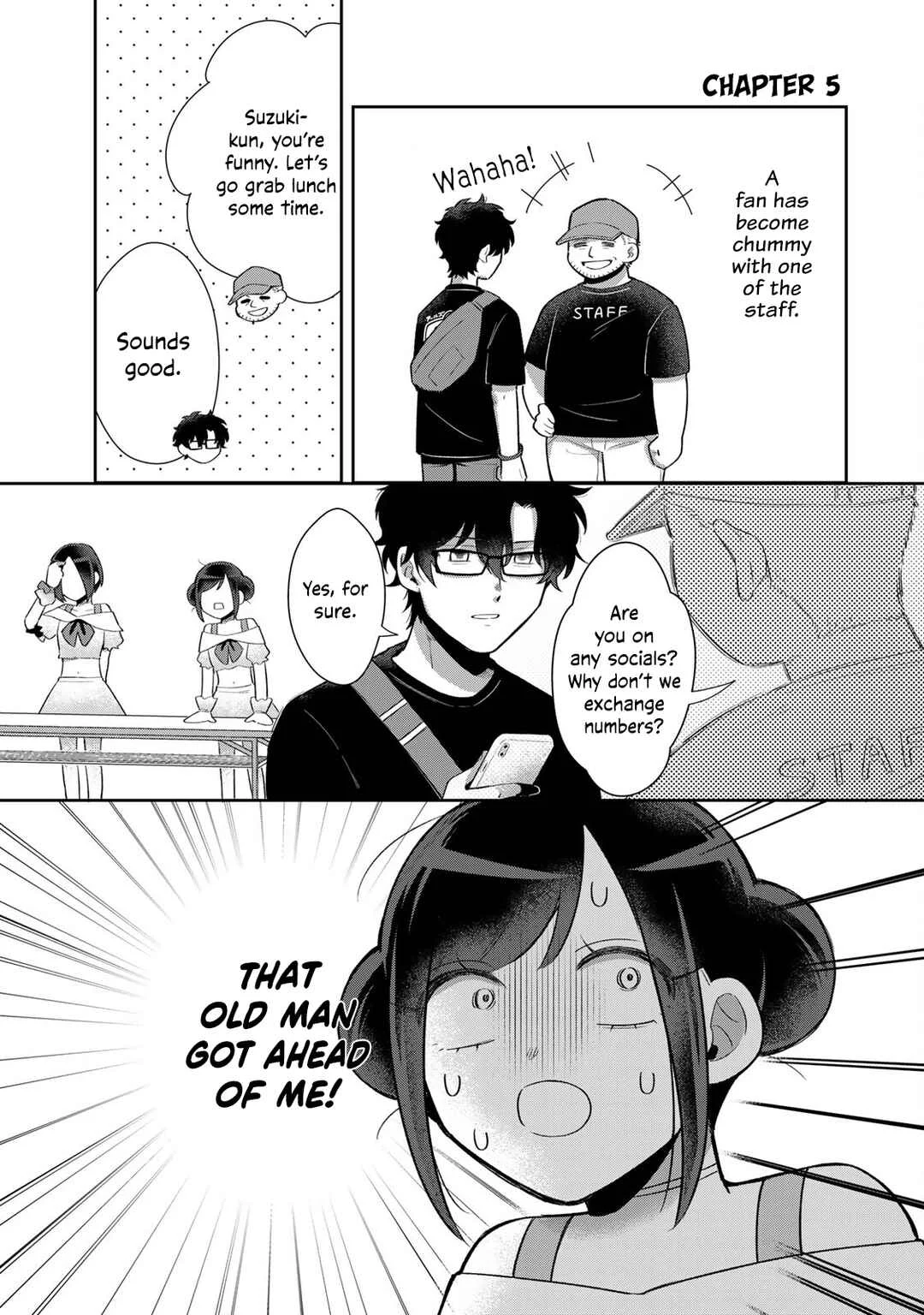 An Idol Who's Super in Love with Her Fan and a Fan Who's Cold to His Idol Chapter 5 - Page 1