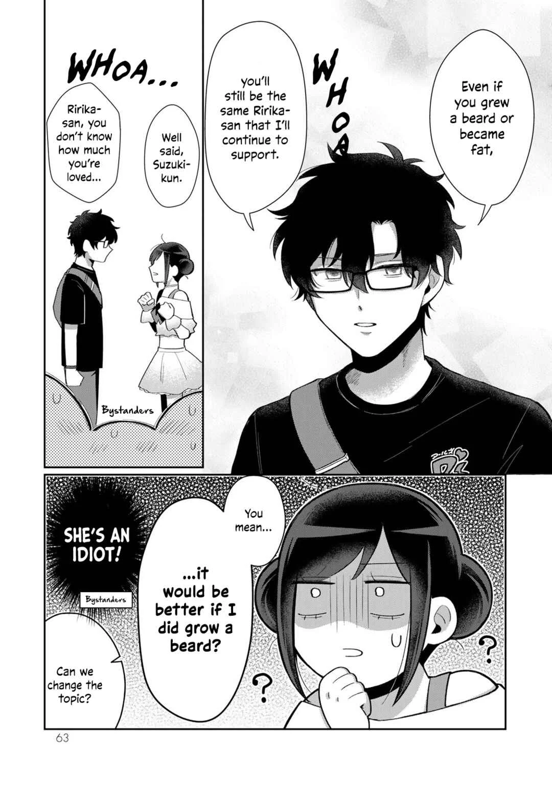 An Idol Who's Super in Love with Her Fan and a Fan Who's Cold to His Idol Chapter 5 - Page 3