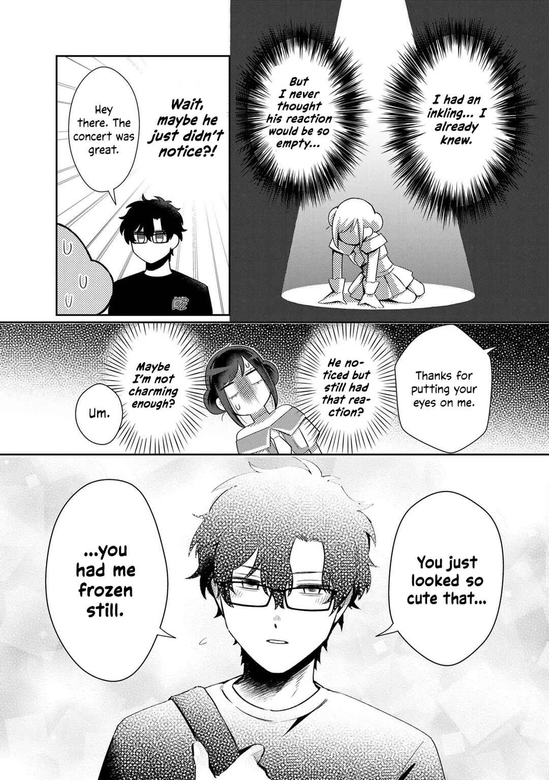 An Idol Who's Super in Love with Her Fan and a Fan Who's Cold to His Idol Chapter 5 - Page 9