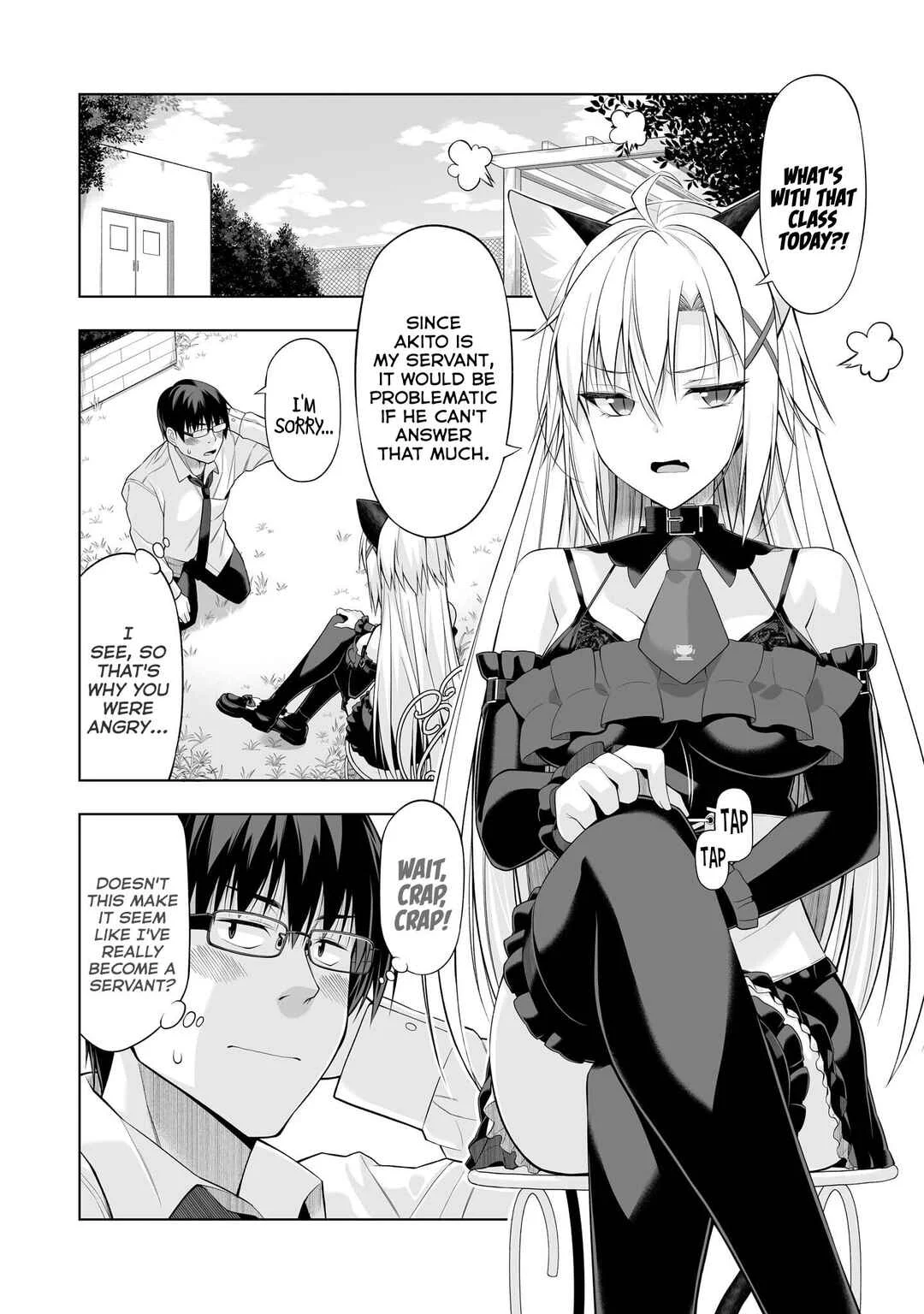 Anata wa Watashi no Geboku desu - Neko to Geboku no Himitsu no Kankei Chapter 2 - Page 8