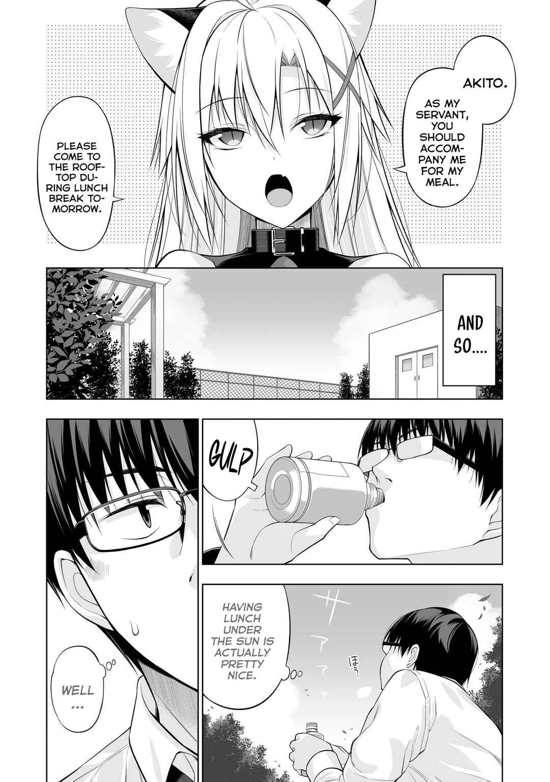 Anata wa Watashi no Geboku desu - Neko to Geboku no Himitsu no Kankei Chapter 3 - Page 6
