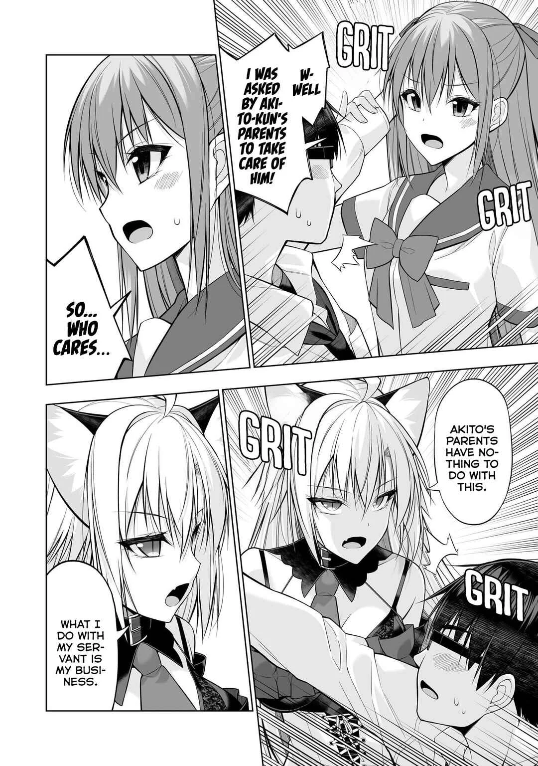 Anata wa Watashi no Geboku desu - Neko to Geboku no Himitsu no Kankei Chapter 5 - Page 9