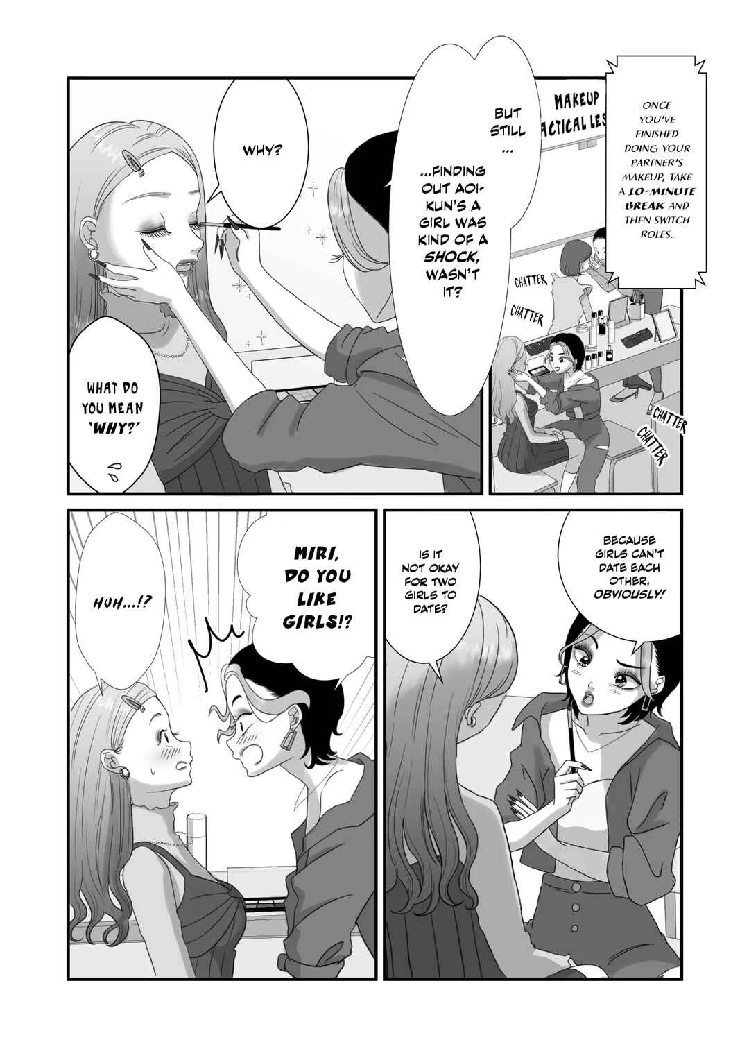 Aoi-kun ♀ ga Ikemen Sugite Tsurai Chapter 4 - Page 1