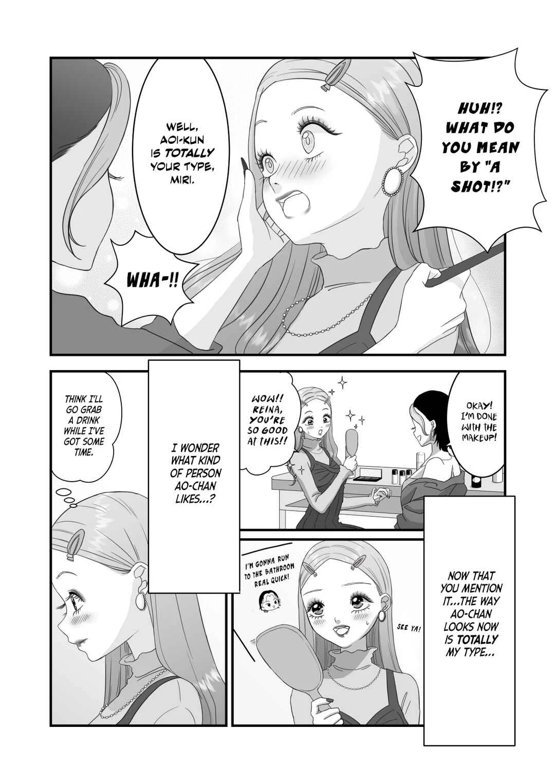 Aoi-kun ♀ ga Ikemen Sugite Tsurai Chapter 4 - Page 3