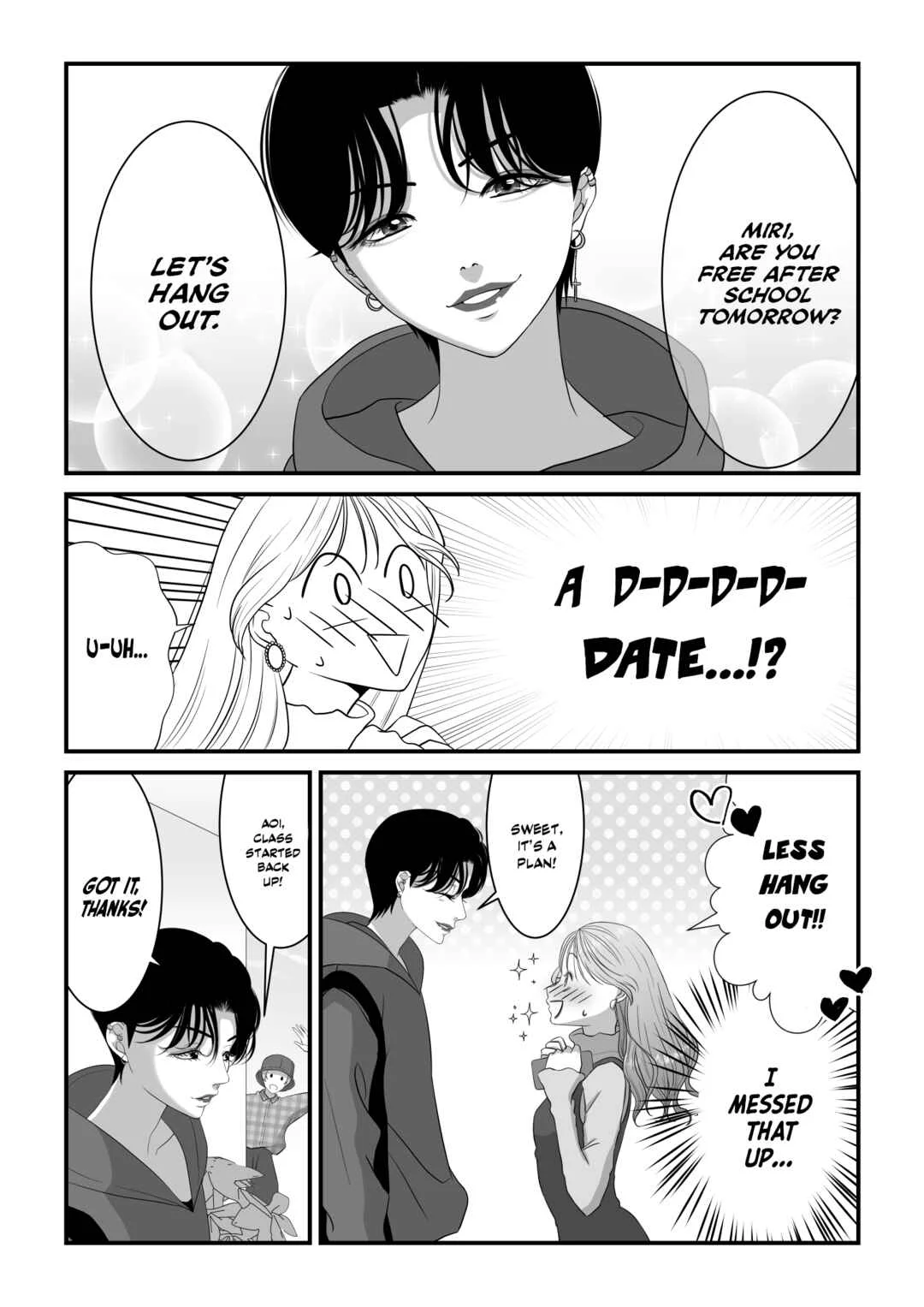 Aoi-kun ♀ ga Ikemen Sugite Tsurai Chapter 5 - Page 2