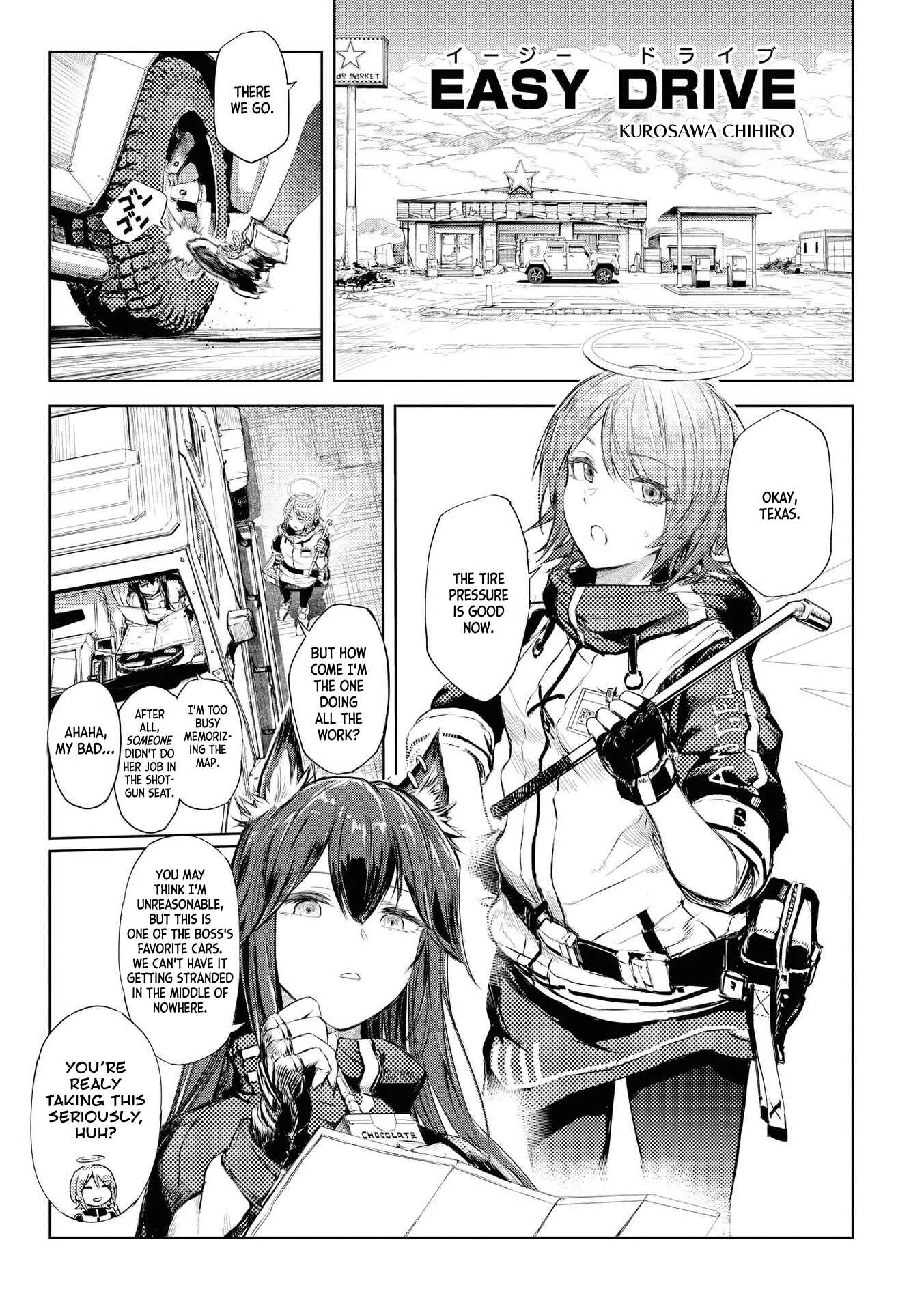 Arknights Comic Anthology Chapter 2: Easy Drive - Page 1