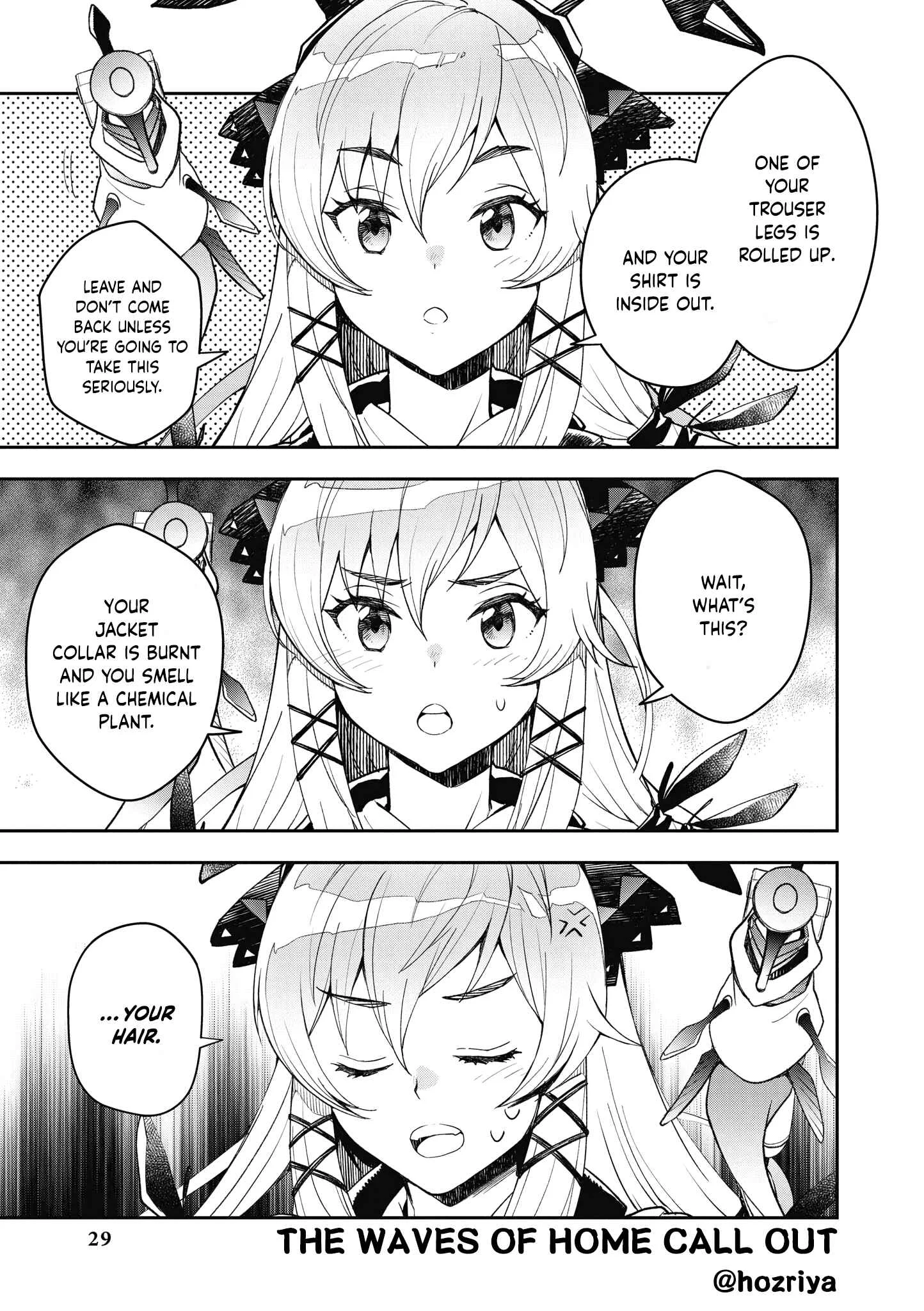 Arknights Comic Anthology Chapter 4: The Waves of Home Call Out - Page 1