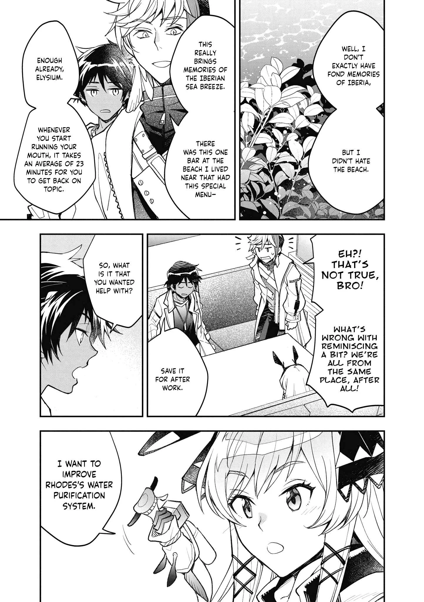 Arknights Comic Anthology Chapter 4: The Waves of Home Call Out - Page 7