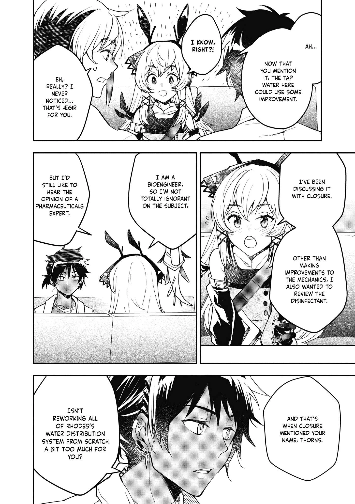 Arknights Comic Anthology Chapter 4: The Waves of Home Call Out - Page 8