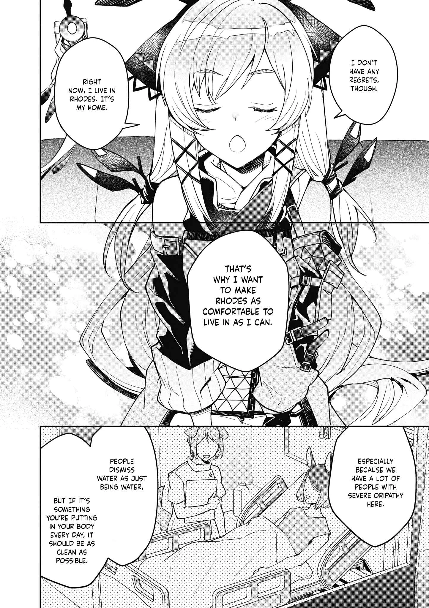 Arknights Comic Anthology Chapter 4: The Waves of Home Call Out - Page 10